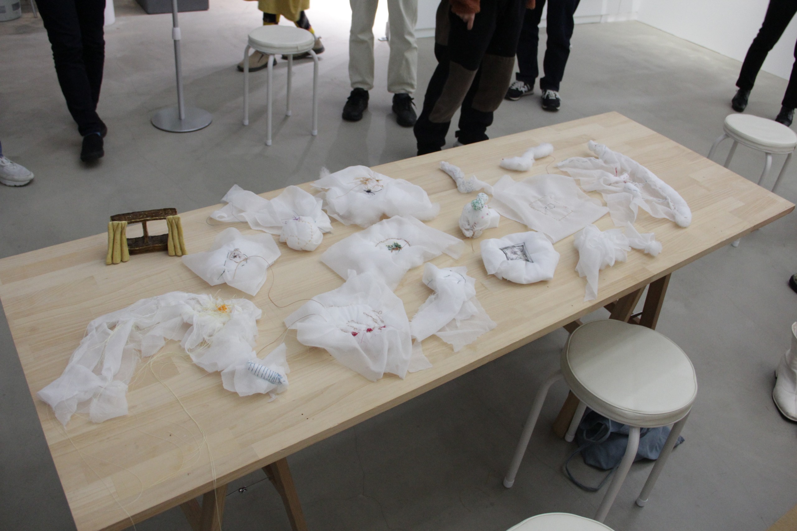 柿坪満実子「思い出に触れる日」ワークショップ参加者作品