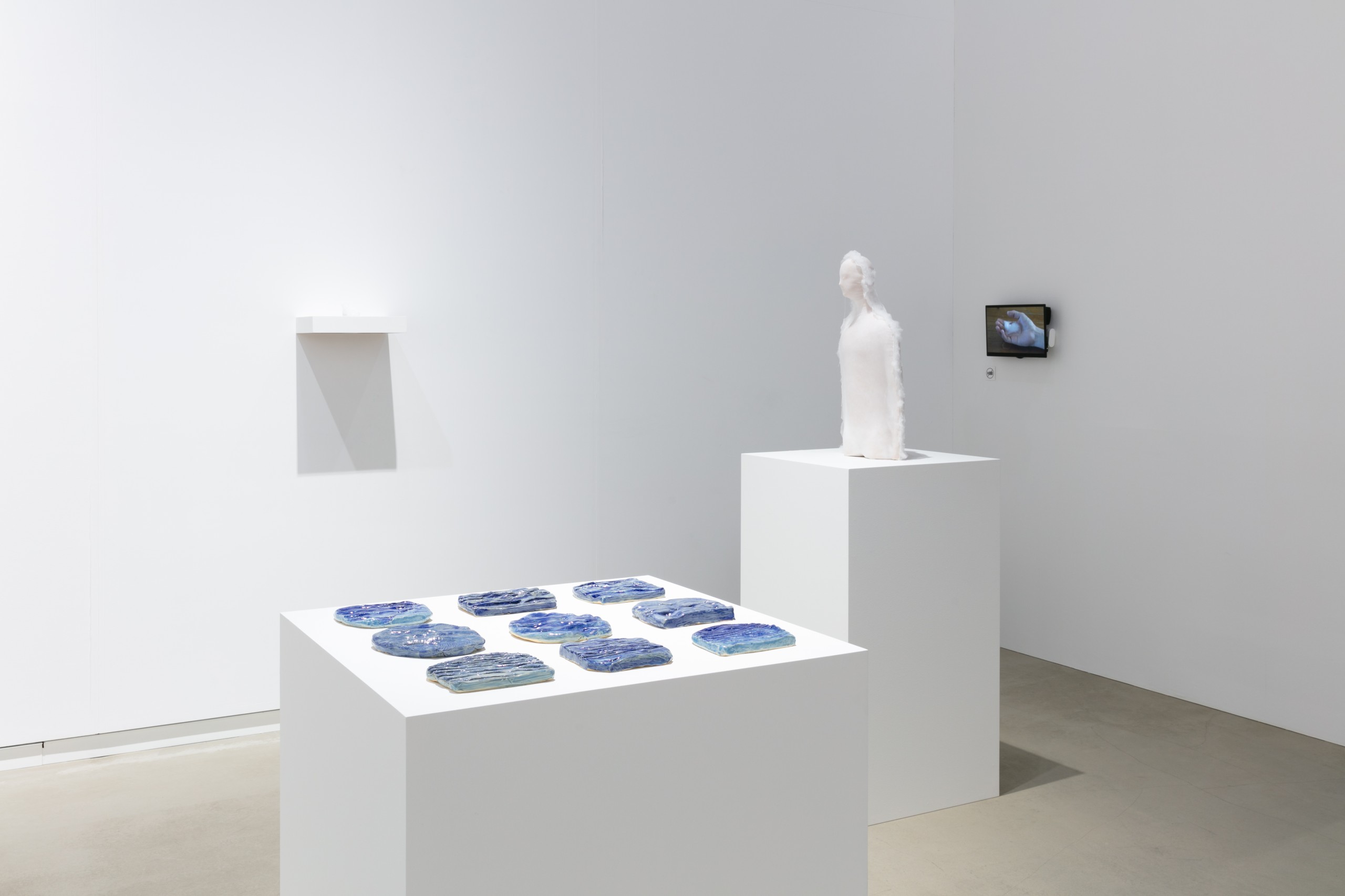 (9) バグスクール：うごかしてみる！: 柿坪満実子さんによる展示 1
