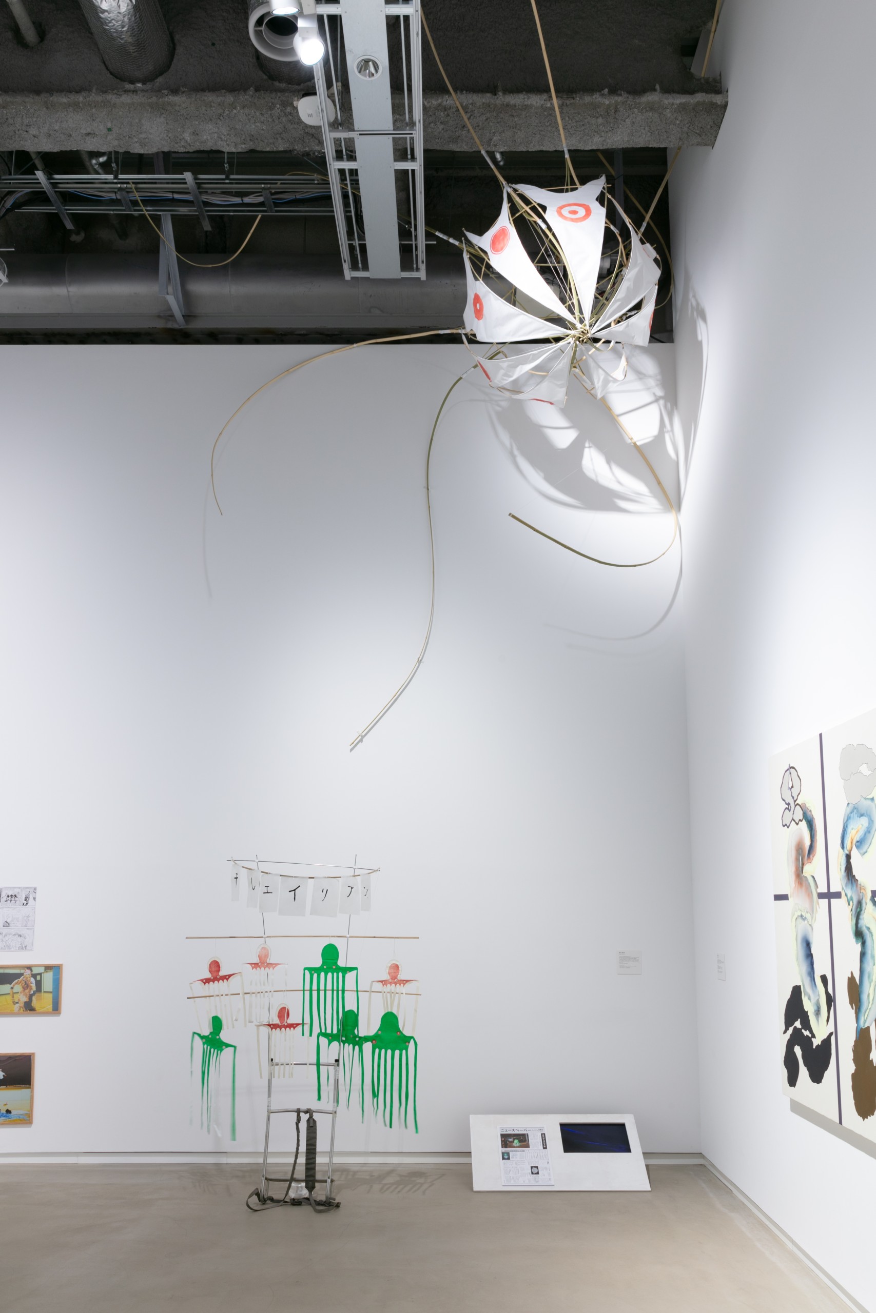 (17) バグスクール：うごかしてみる！: 野口竜平さんによる展示 1