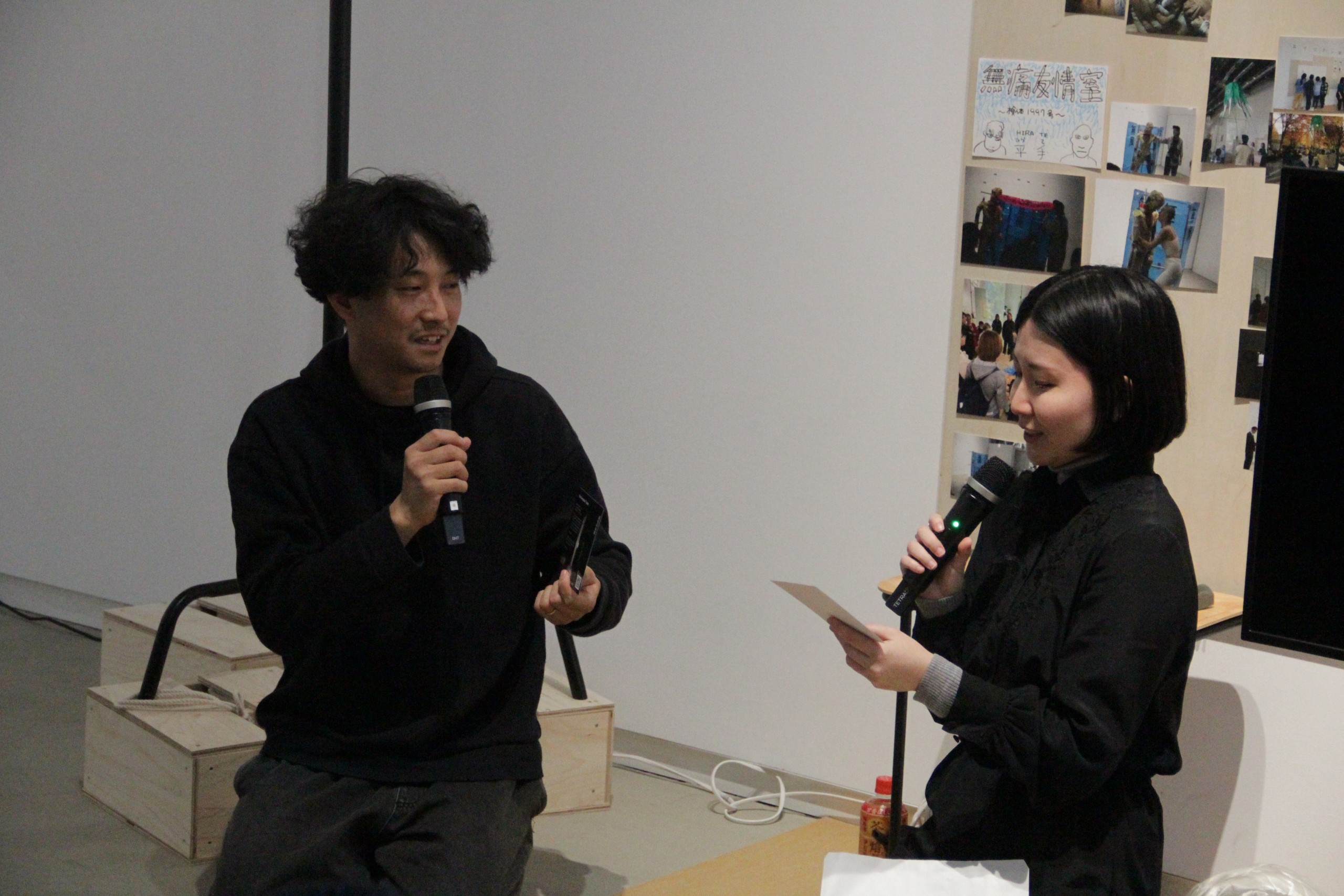 前田耕平「或る川の話」ワークショップ風景 前田耕平 池田佳穂