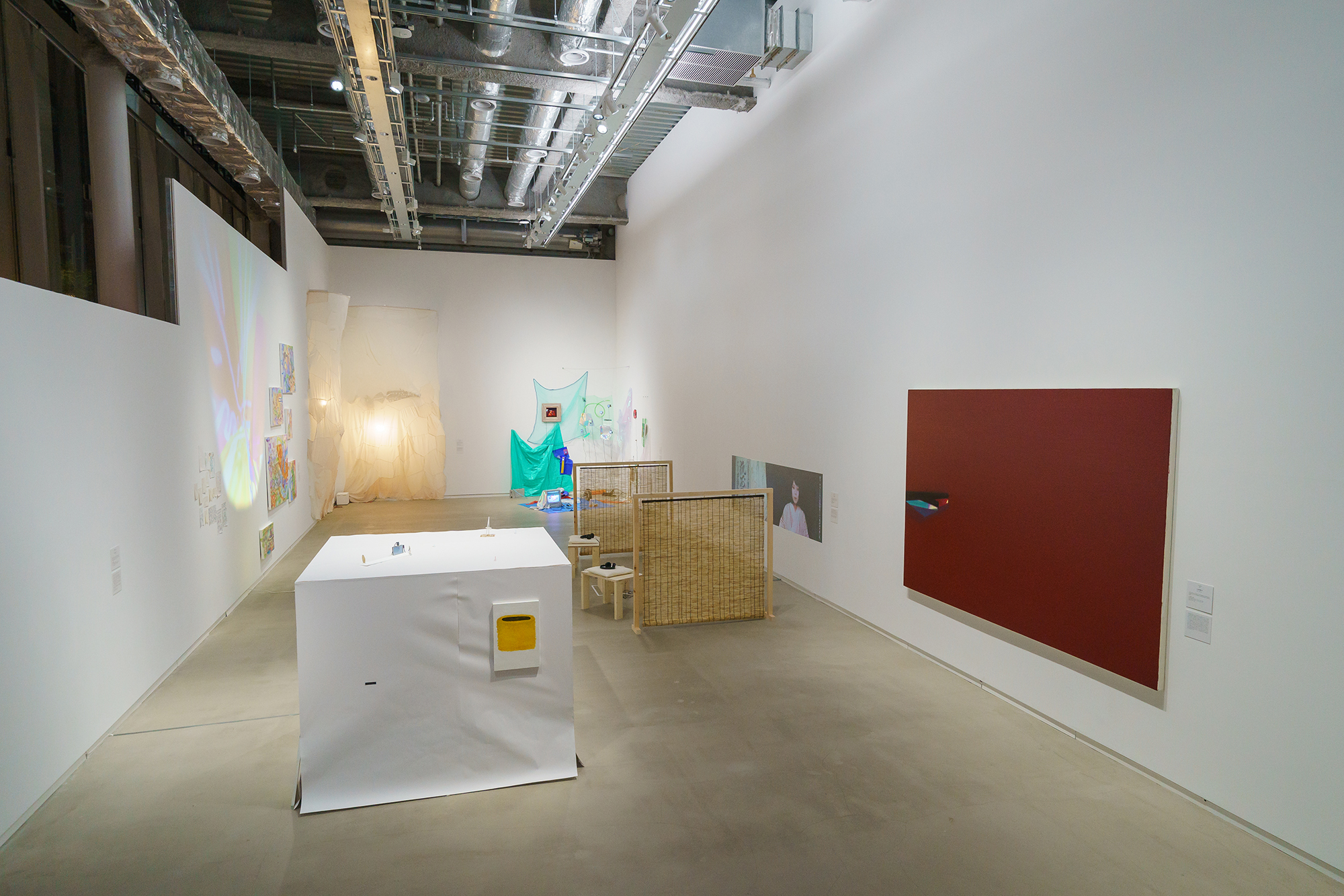 第1回BUG Art Award ファイナリスト展: 全景 1