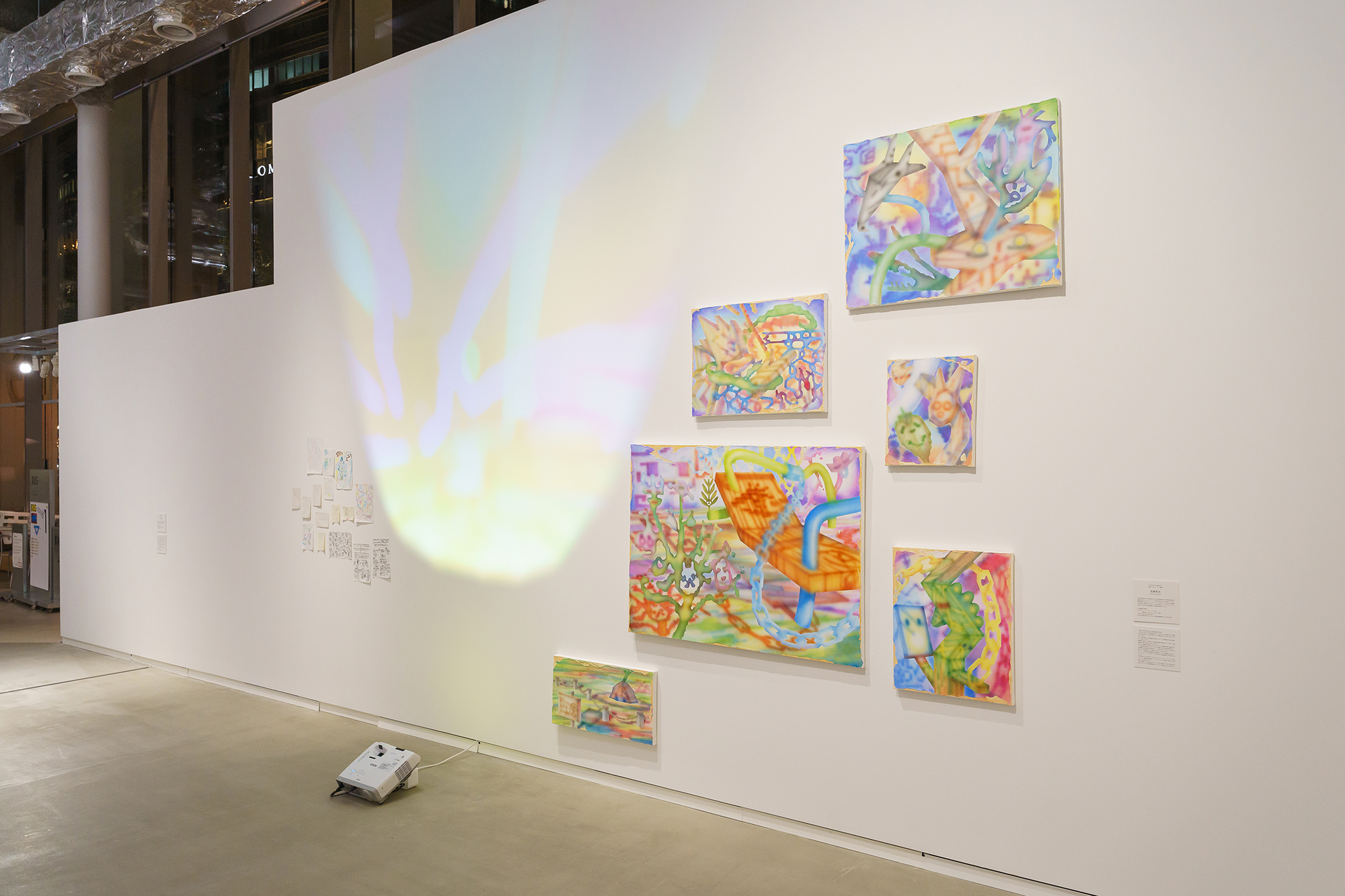 (78) 第1回BUG Art Award ファイナリスト展: 近藤拓丸さんによる展示 1《botanical capture》