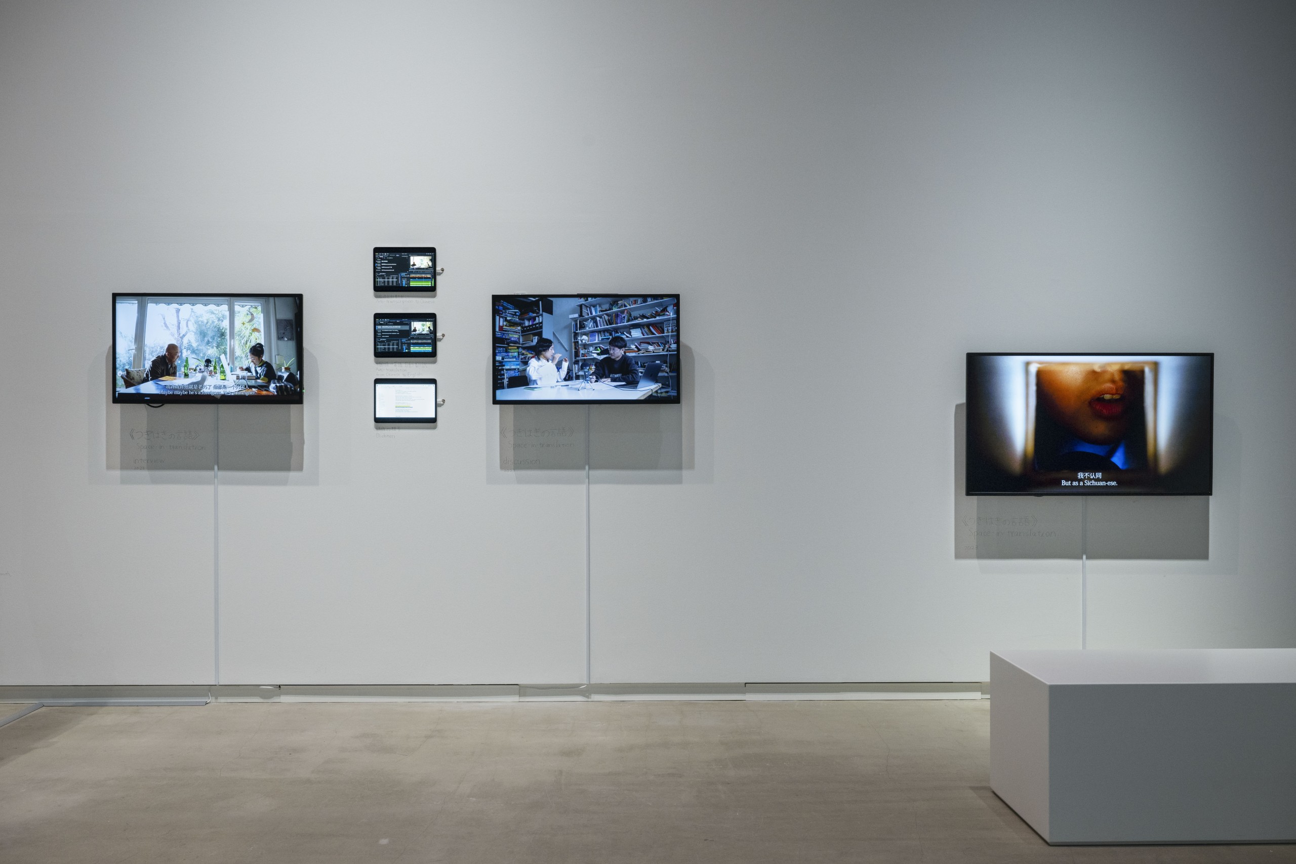 (887) 小林颯個展「ポリパロール」: 《つぎはぎの言語》 1