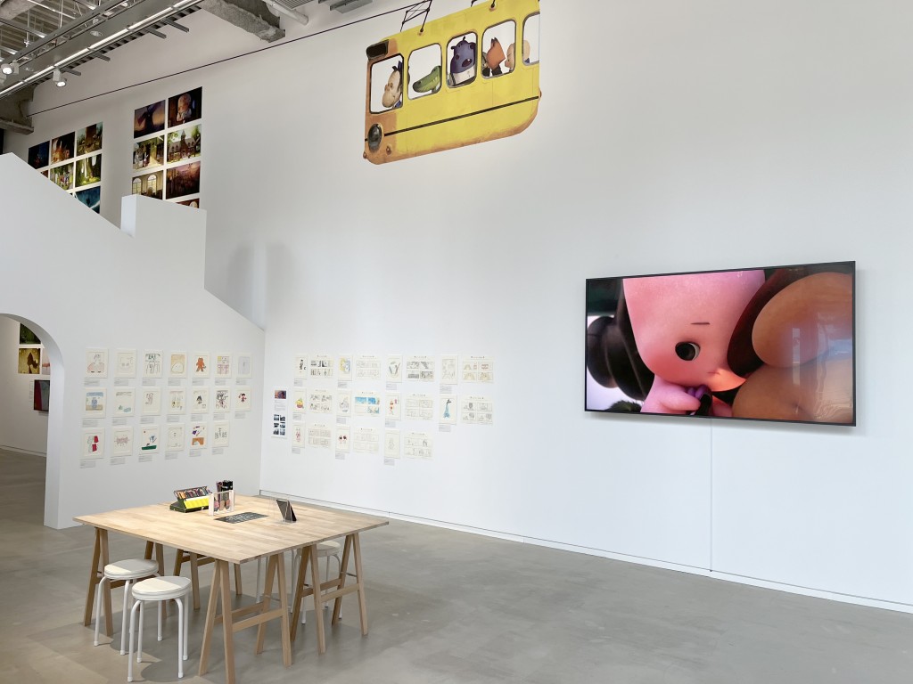 Summer Studio 2024 トンコハウスとつくるワークショップ・展覧会　展示風景