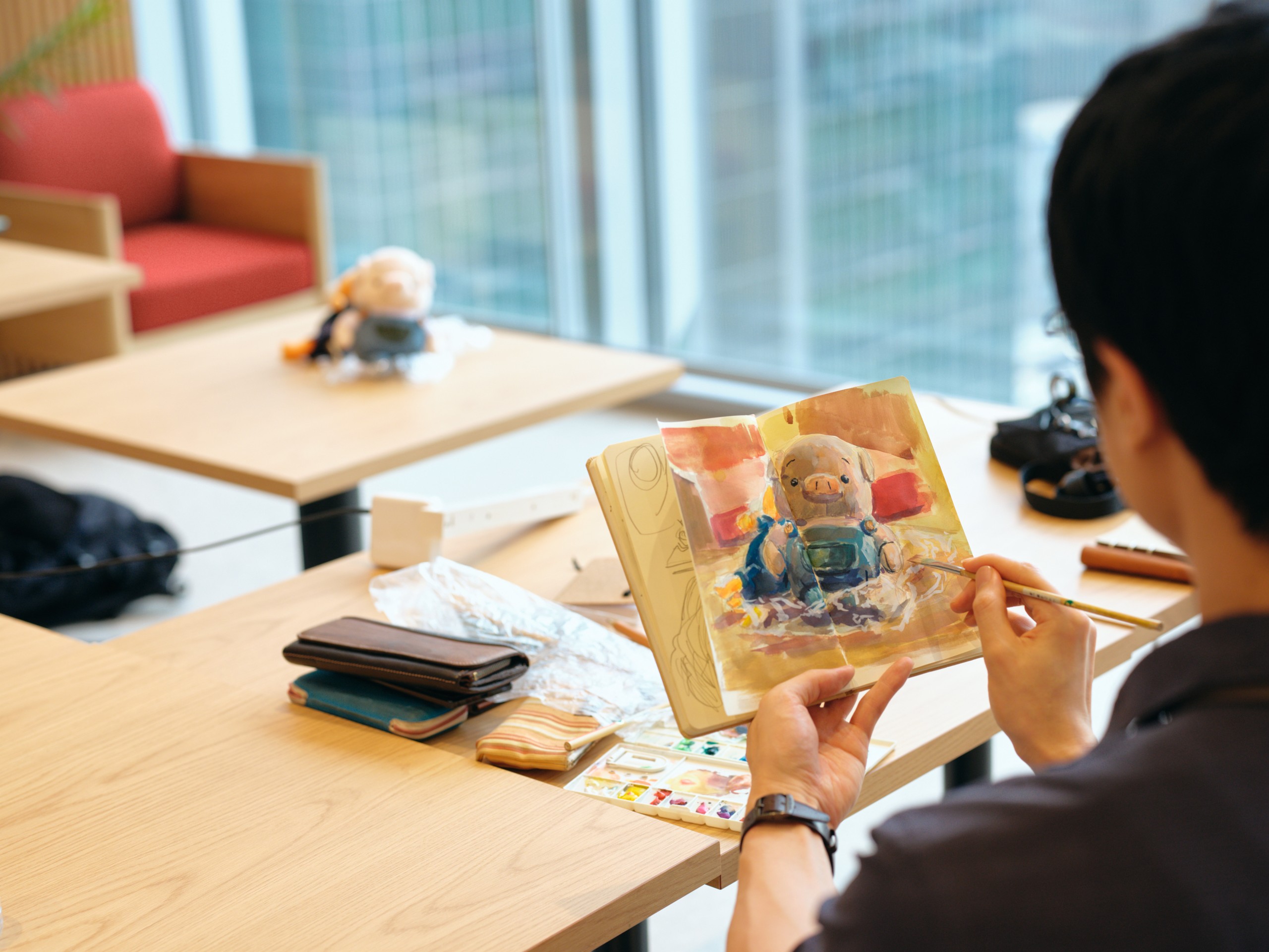 ロバート・コンドウ　スケッチイベント参加者　作品