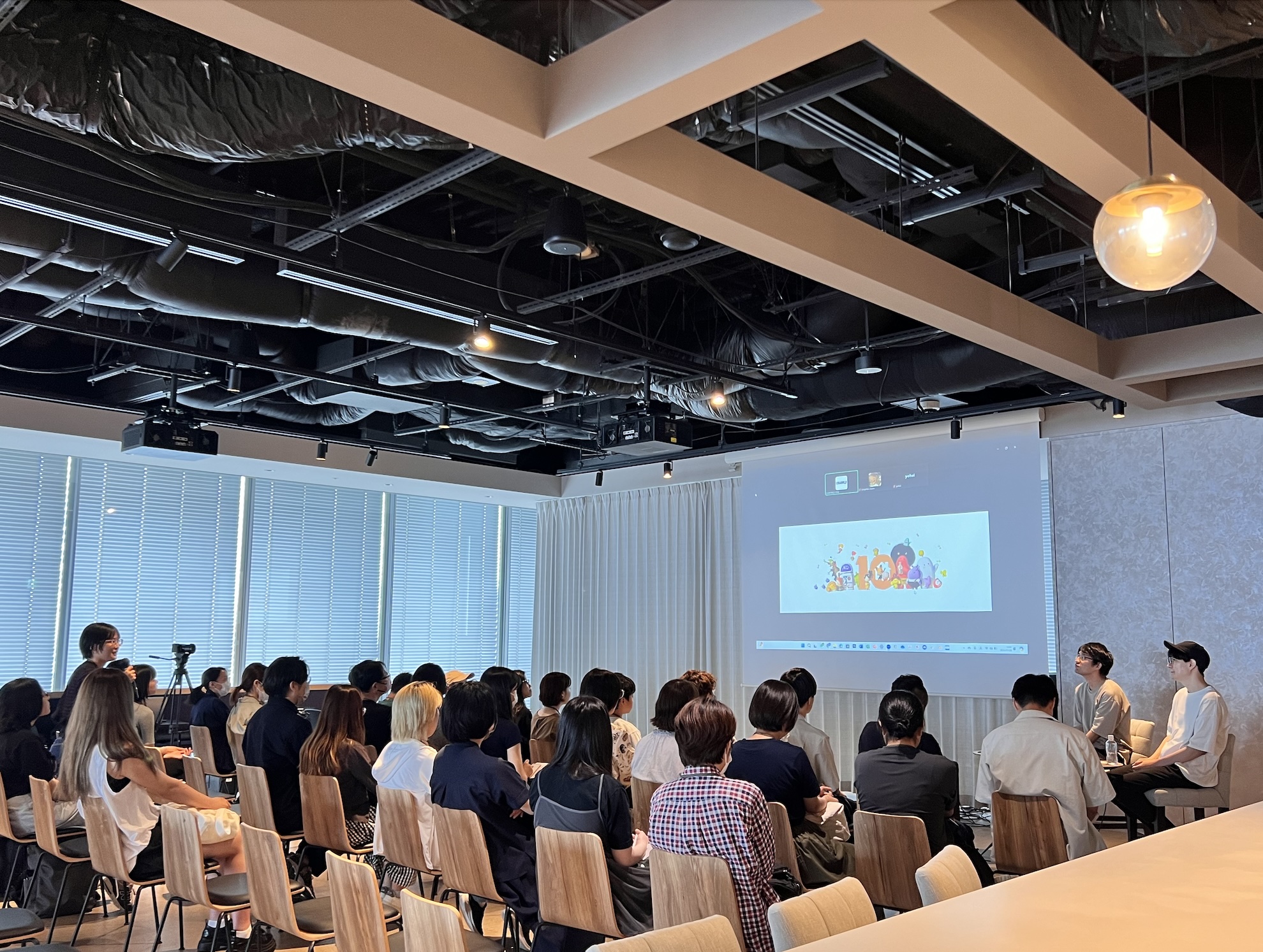 「Summer Studio 2024 トンコハウスとつくるワークショップ・展覧会」堤大介×稲田雅徳×橋爪陽平　トークイベント風景