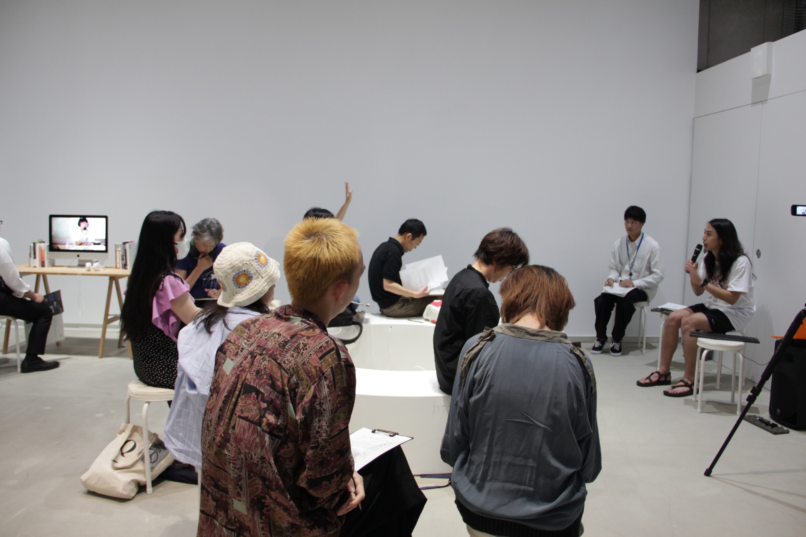 小林颯個展「ポリパロール」  関連トークイベント　風景