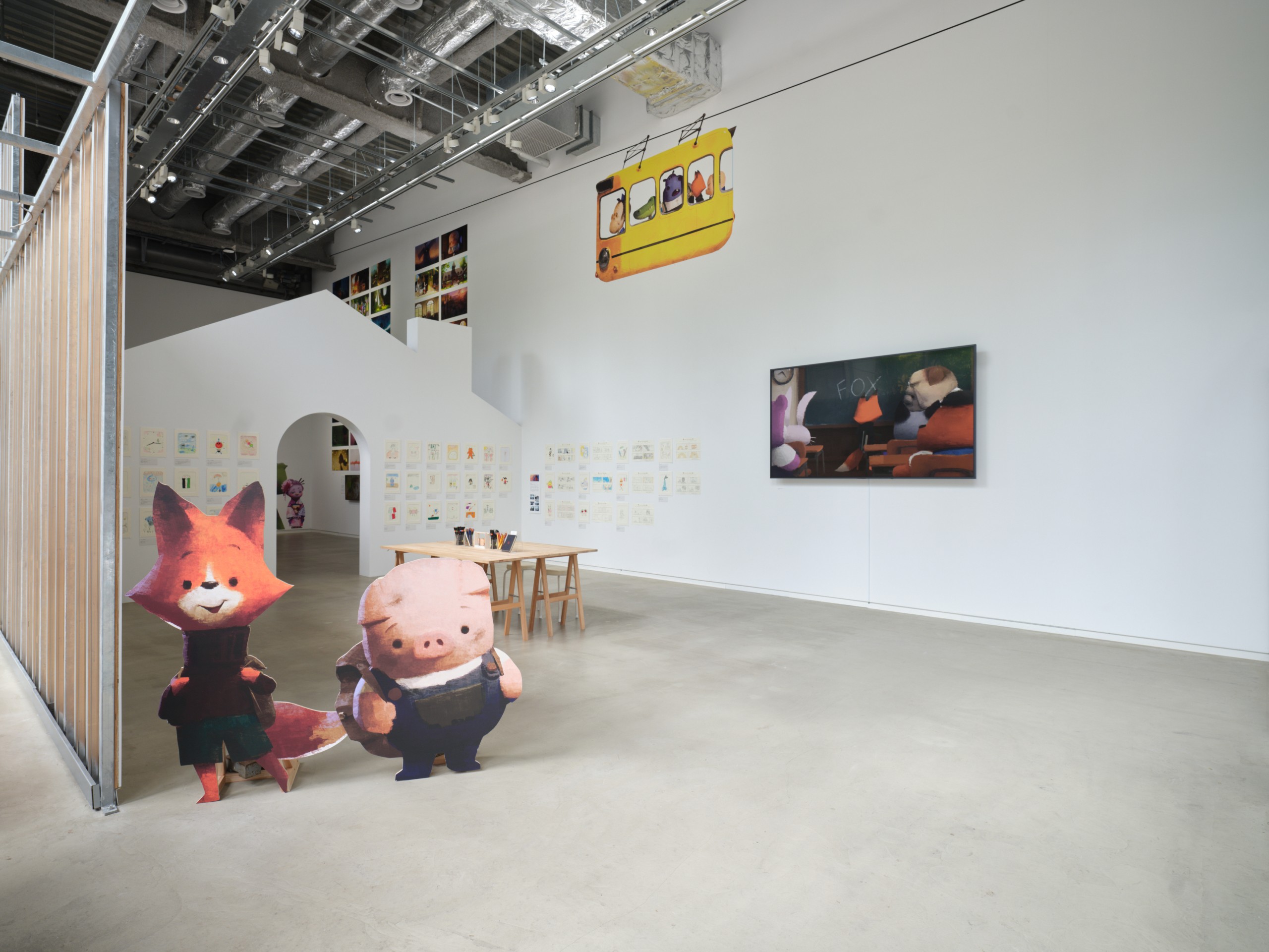 (00) Summer Studio 2024 トンコハウスとつくるワークショップ・展覧会: 全景 1