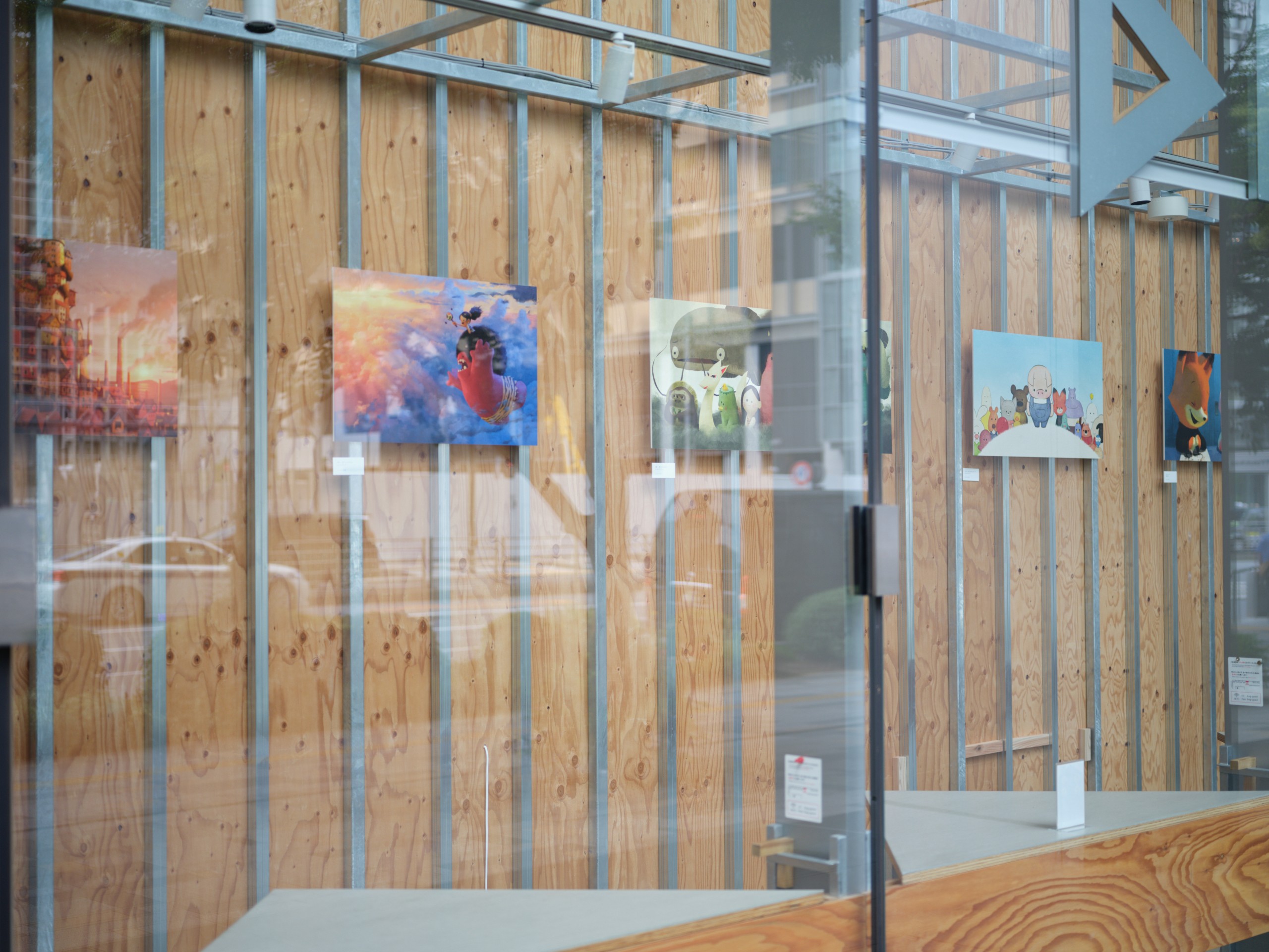 (128) Summer Studio 2024 トンコハウスとつくるワークショップ・展覧会: 外からの風景 1