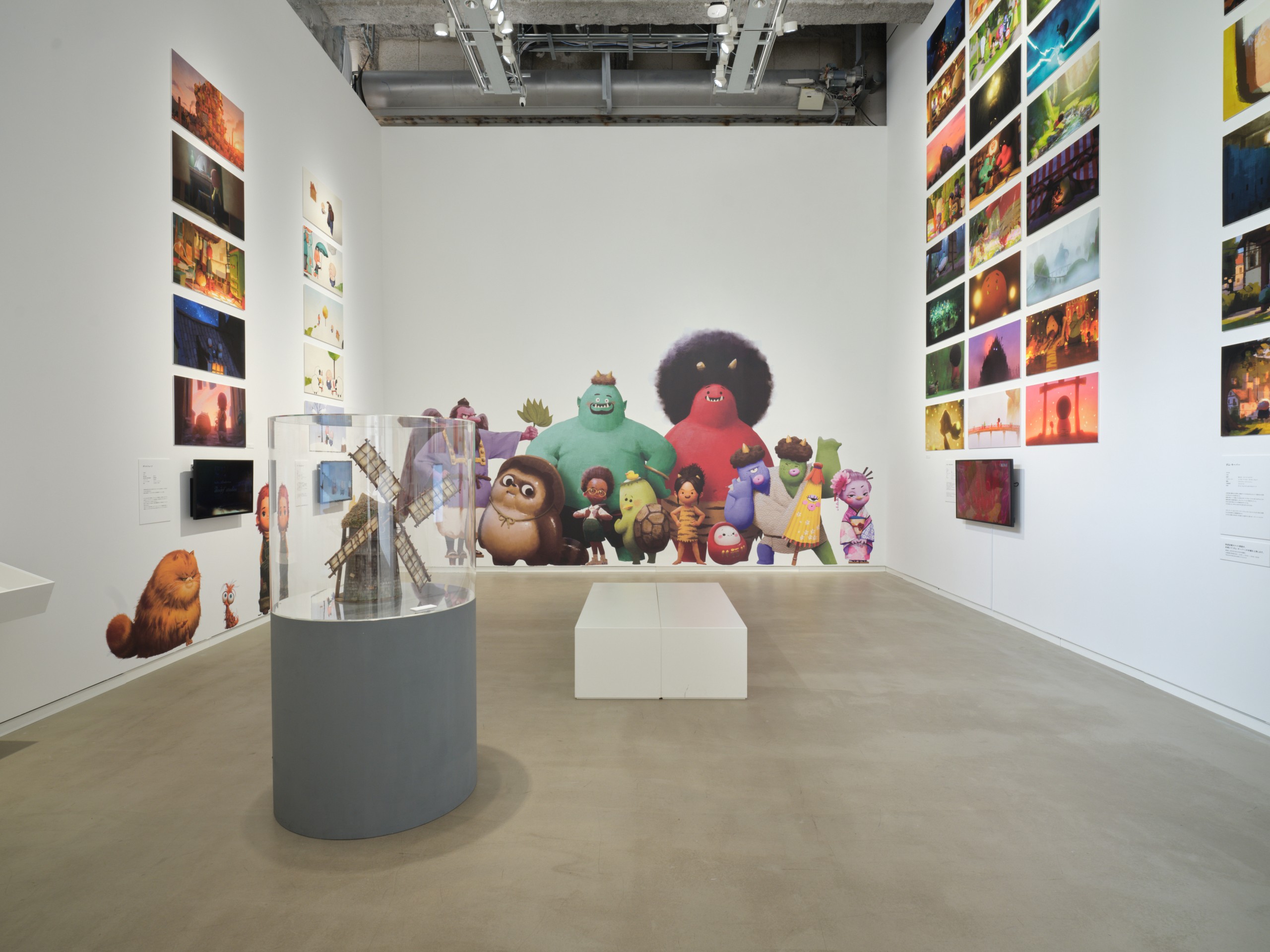 (15) Summer Studio 2024 トンコハウスとつくるワークショップ・展覧会: トンコハウスの作品スペース 1