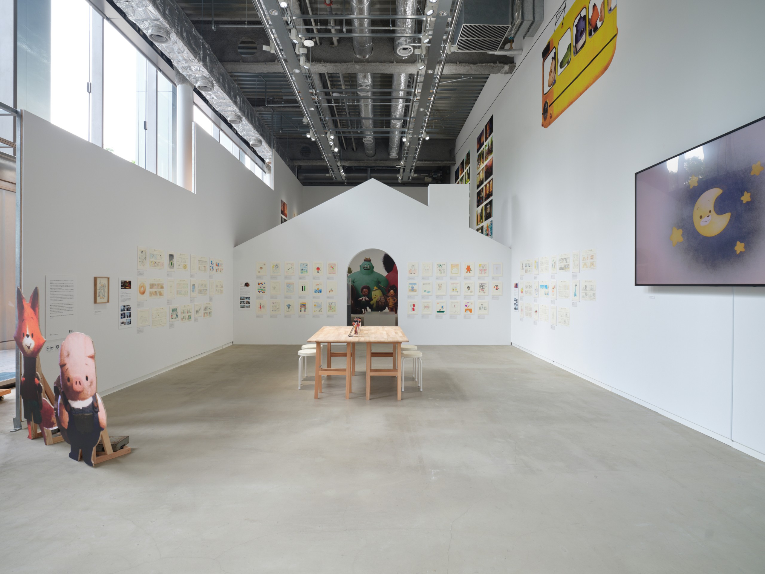 (02) Summer Studio 2024 トンコハウスとつくるワークショップ・展覧会: 全景 2