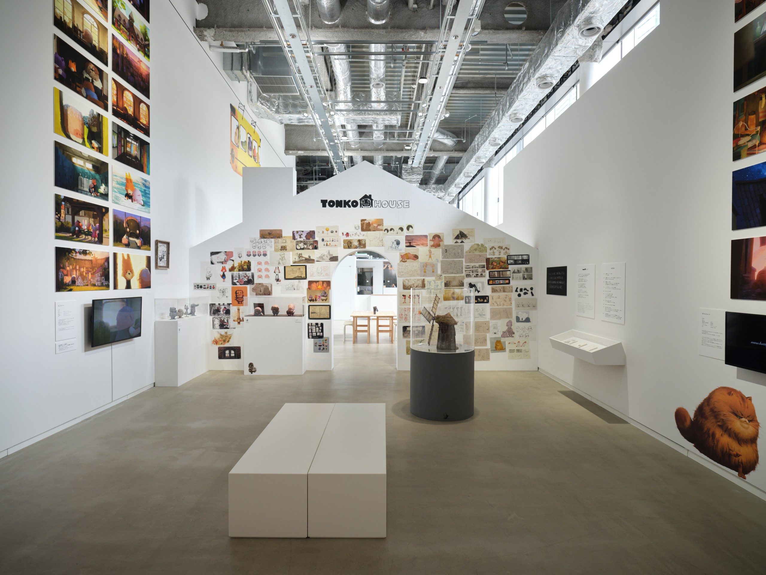 (20) Summer Studio 2024 トンコハウスとつくるワークショップ・展覧会: トンコハウスの作品スペース 4