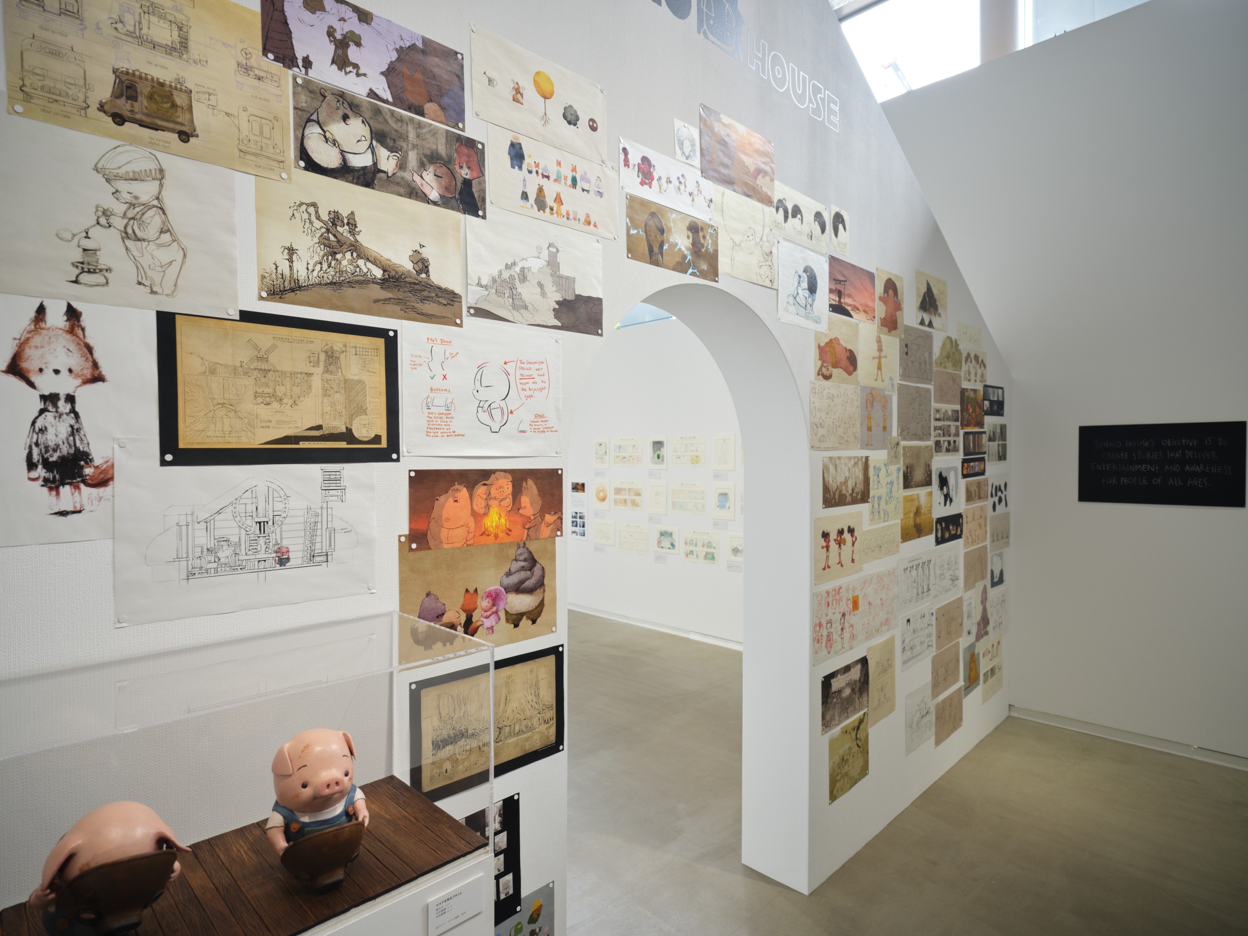 (23) Summer Studio 2024 トンコハウスとつくるワークショップ・展覧会: トンコハウスの作品スペース 5