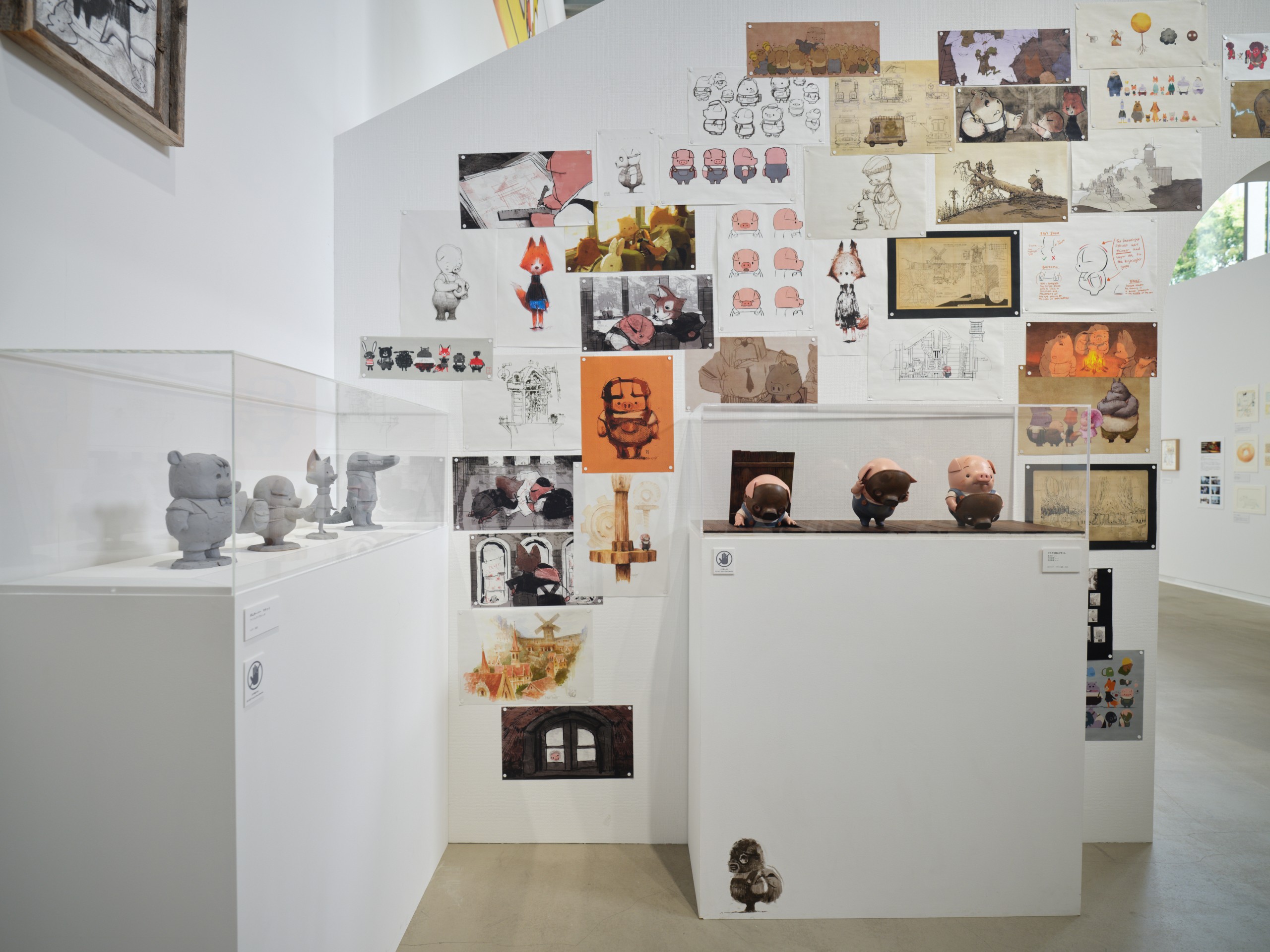 (29) Summer Studio 2024 トンコハウスとつくるワークショップ・展覧会: トンコハウスの作品スペース 6