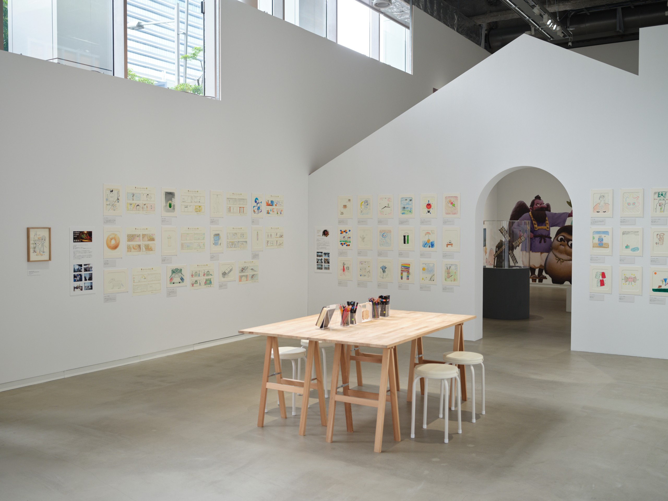(39) Summer Studio 2024 トンコハウスとつくるワークショップ・展覧会: 全景 4