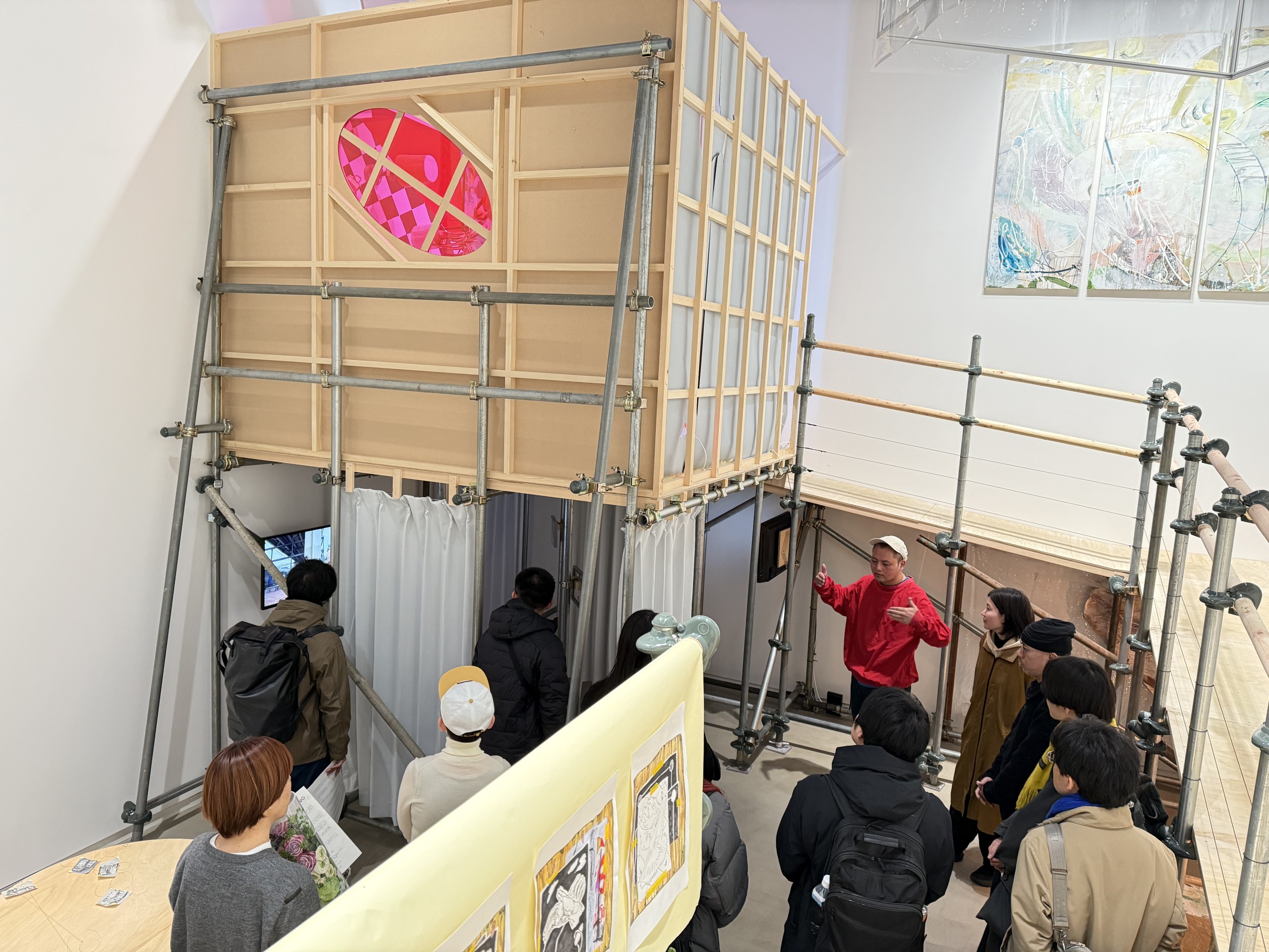 トモ都市美術館(トモトシ)「東京駅地下の全てのアートピースを巡ってみる」ワークショップ風景