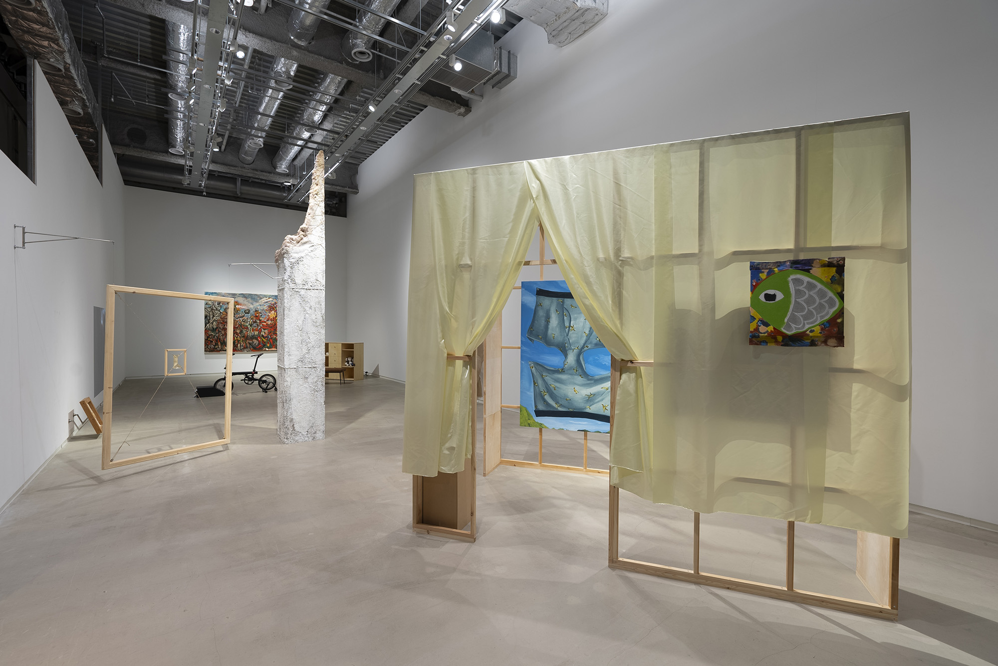 第2回バグ展 会場風景写真