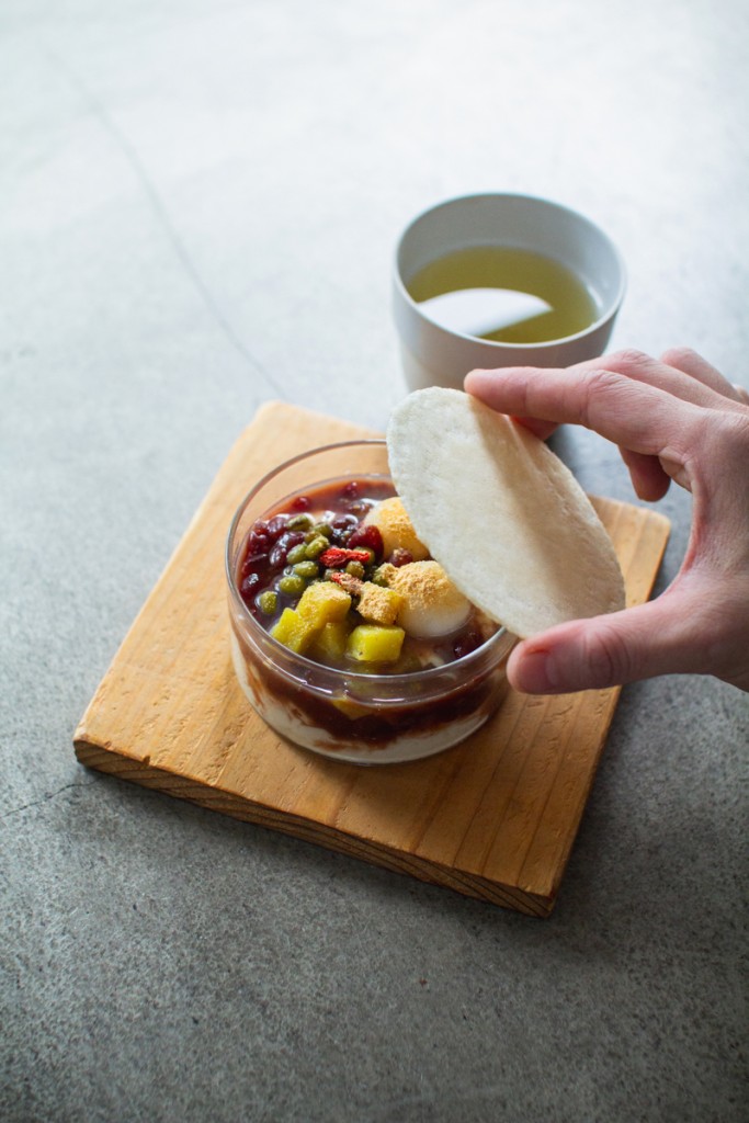 バグスクール2024　野性の都市 BUG Cafe コラボメニュー　Soy pudding city