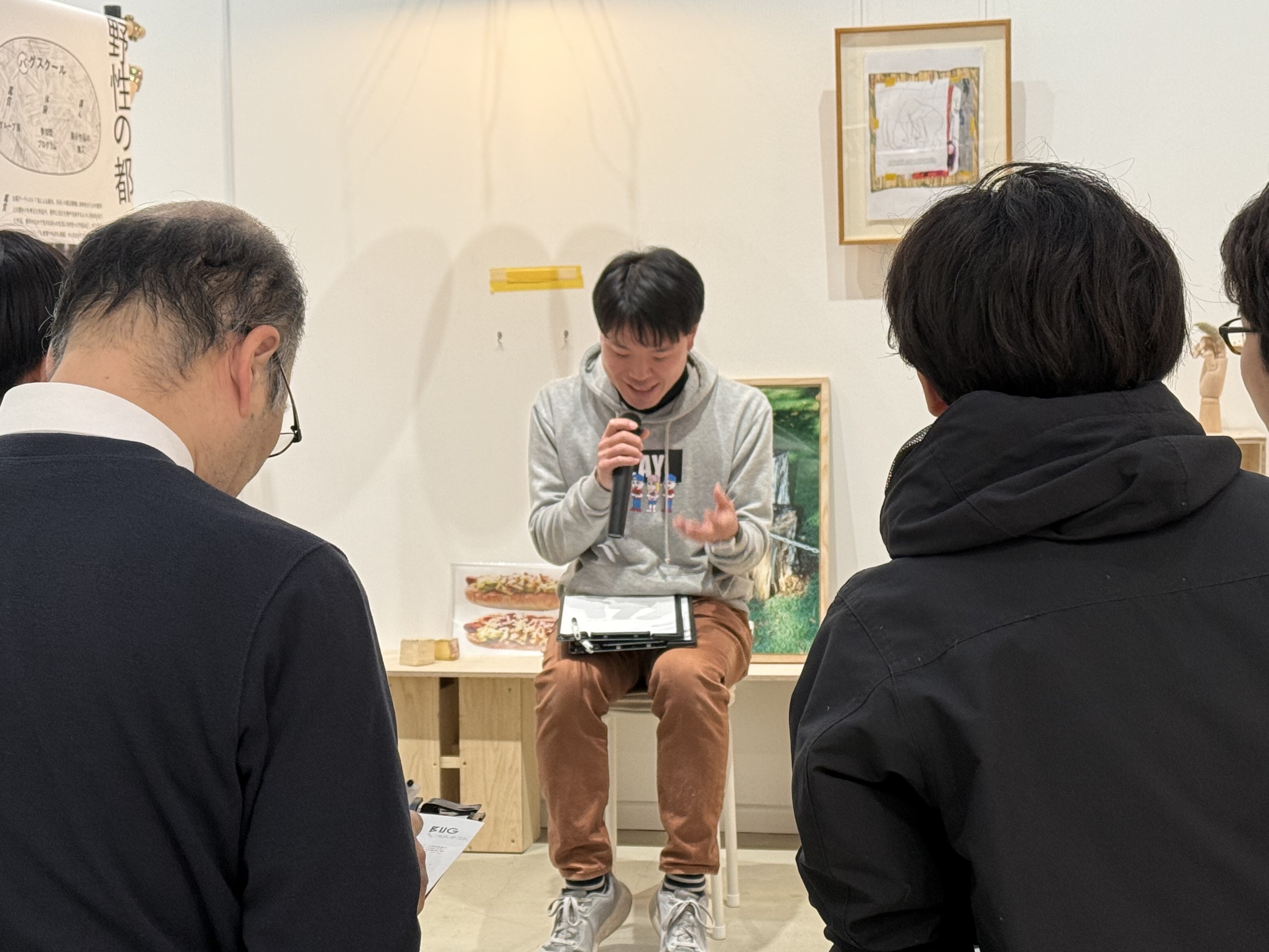 【バグスクール2024 関連プログラム】「都市の中のオレ、オレの中の野性」参加型プログラム風景
