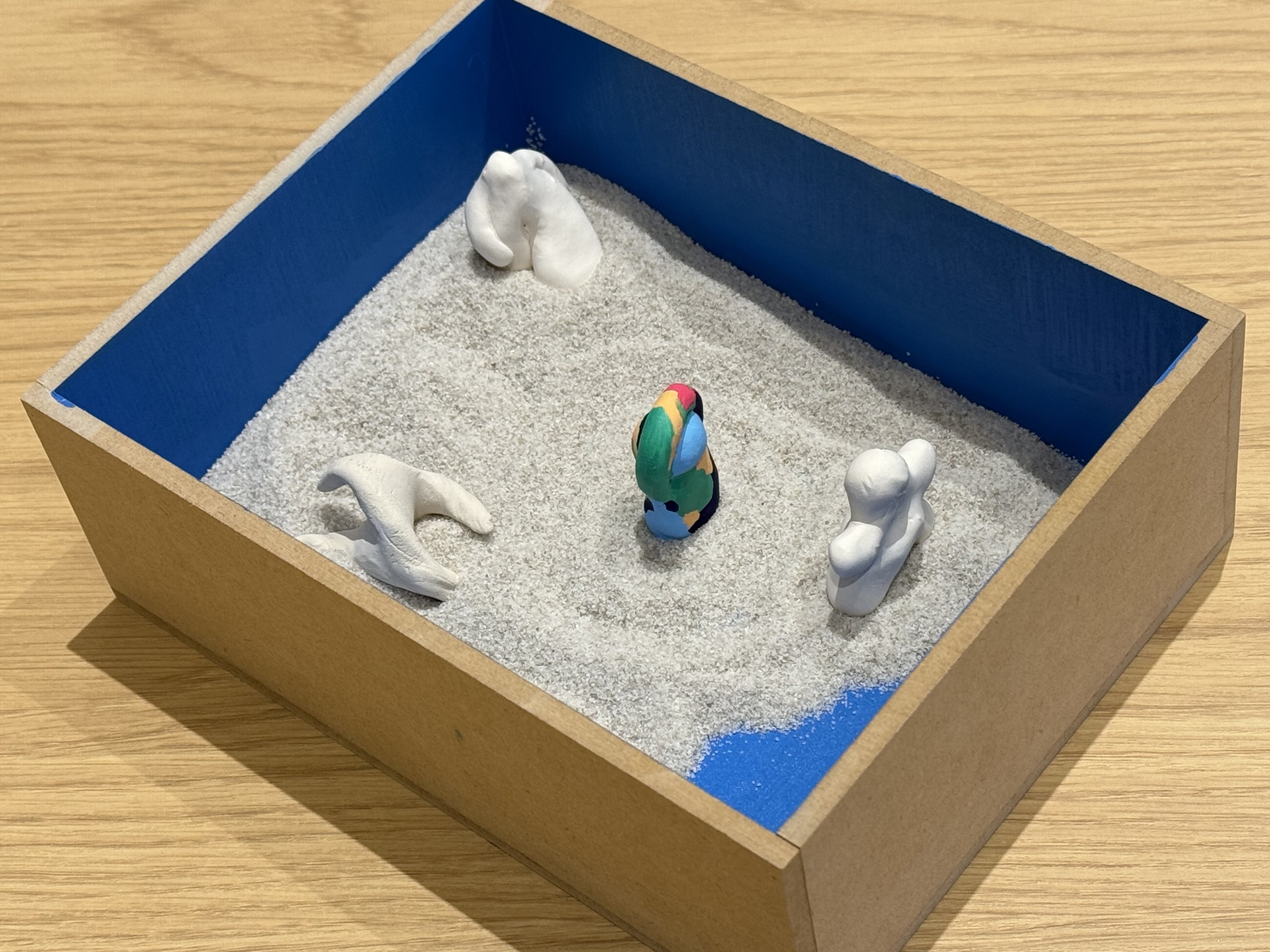 中田愛美里「箱庭に埋めた かみさまのかけら」ワークショップ参加者 作品画像
