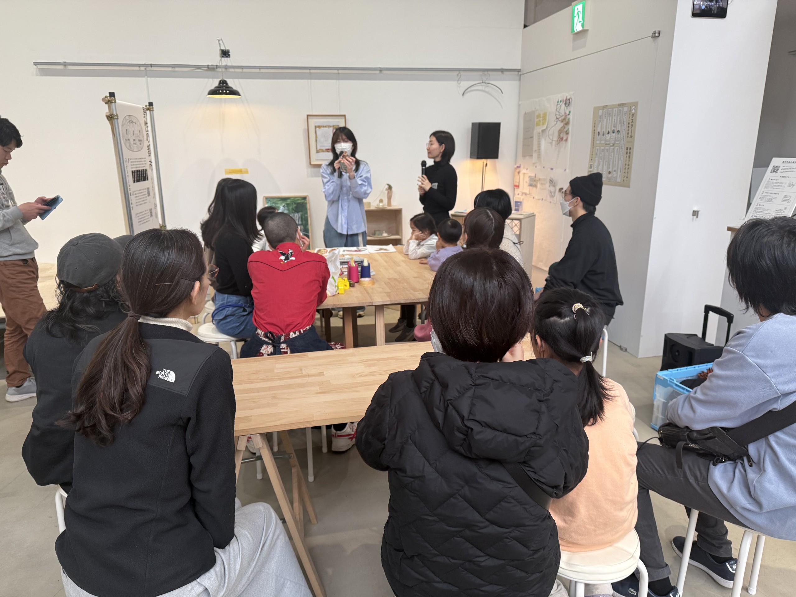 時吉あきな 「ハッピーフードモンスター研究所」ワークショップ風景