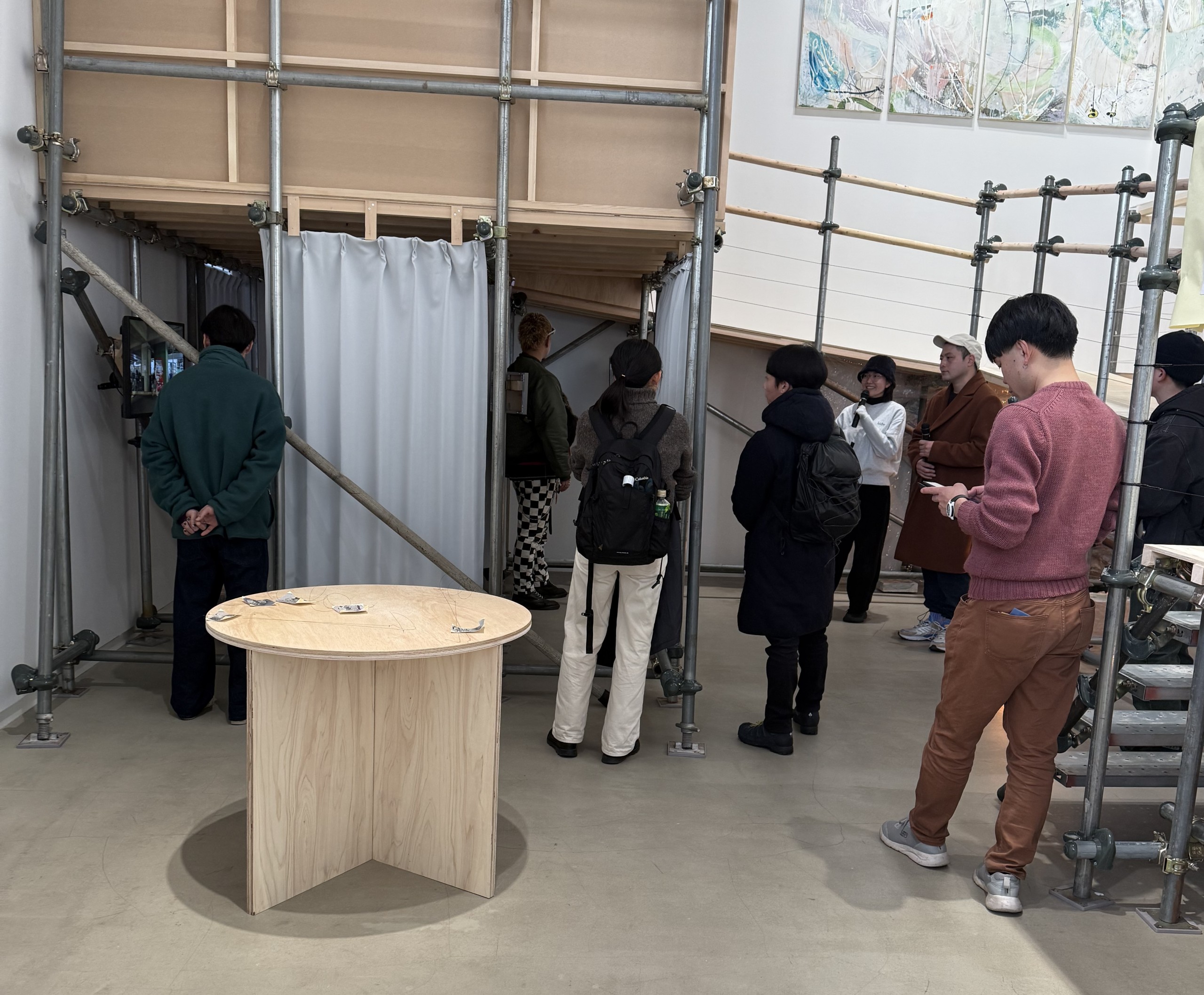 トモ都市美術館「東京駅から可能な限り本社を巡ってみる」ワークショップ風景