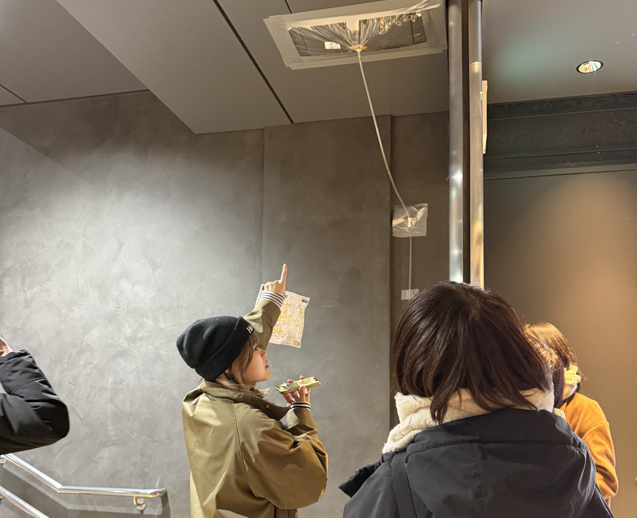 平松可南子「ひらまツアー(駅もれ編)」ワークショップ風景