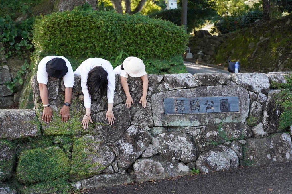 (アートな学び舎2023「カラダで味わう 物のかたち・街のかたち」主催:宮崎県立芸術劇場)風景