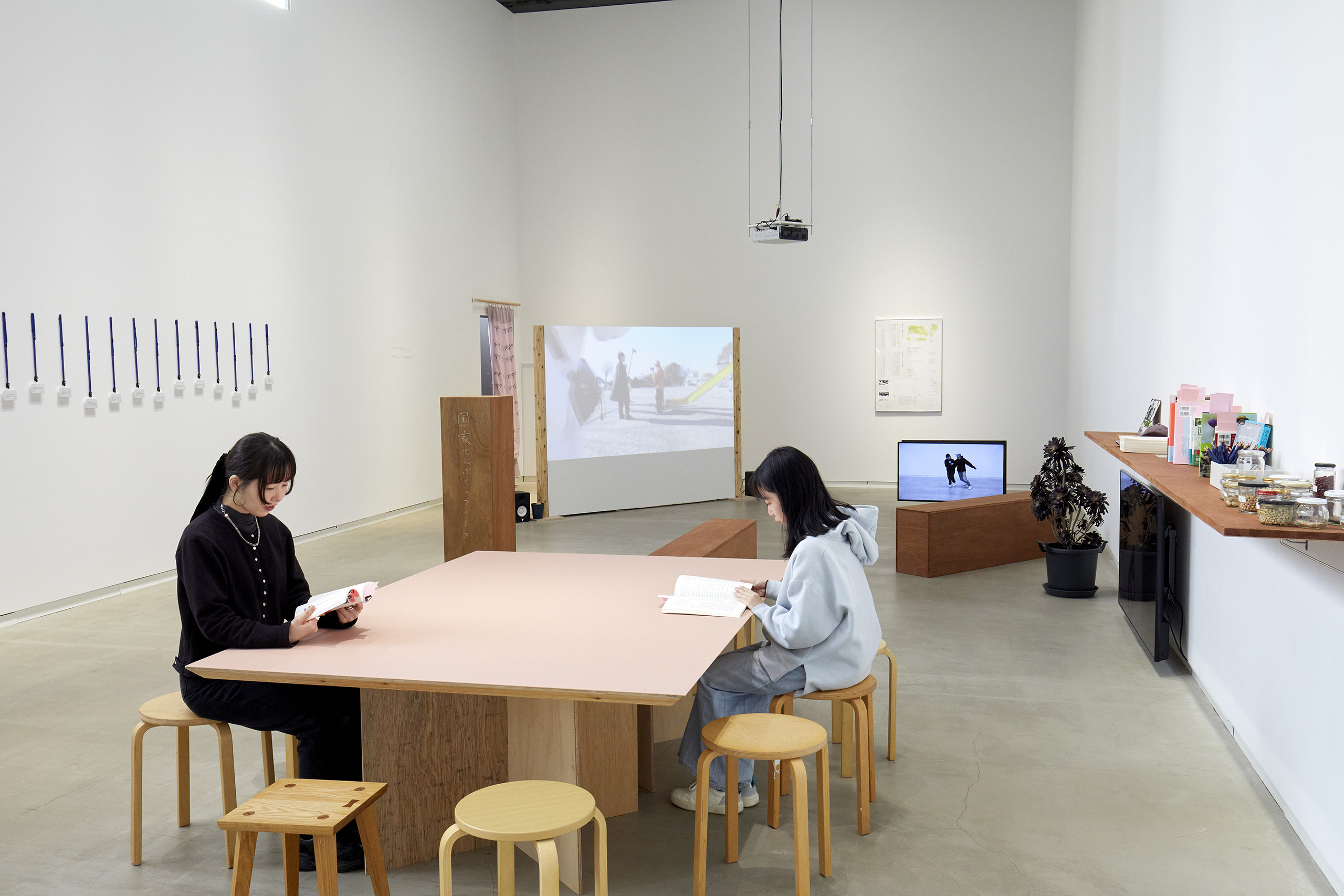 同伴分動態　展示風景